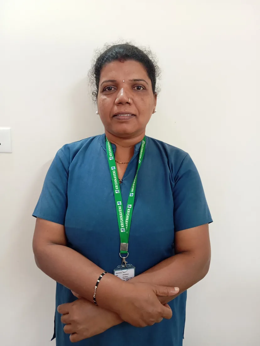 Bharathi - Female Therapist at Krishnaveni Ayurveda